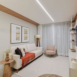 Apartamento com 87m², 2 dormitórios, 2 suítes, 2 vagas no Aura em Torres para Comprar