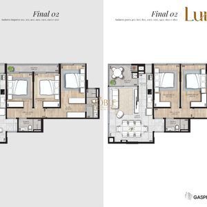 Apartamento com 101m², 3 dormitórios, 1 suíte, 1 vaga no Lumme em Torres para Comprar