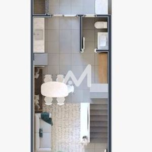 Sobrado com 70m² e 2 dormitórios no bairro Conventos em Lajeado para Comprar