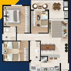 Apartamento novo no Jardim Califórnia em Jacareí - imagem 25