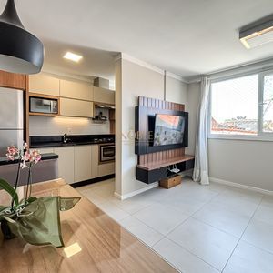 Apartamento com 63m², 2 dormitórios, 1 suíte, 2 vagas no Ilha de Creta em Torres para Comprar