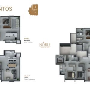 Apartamento com 106m², 2 dormitórios, 1 suíte, 1 vaga no Versátille em Torres para Comprar