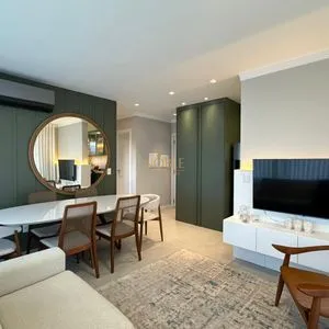 Apartamento com 78m², 2 dormitórios, 1 suíte, 2 vagas no Ilha de Creta em Torres para Comprar