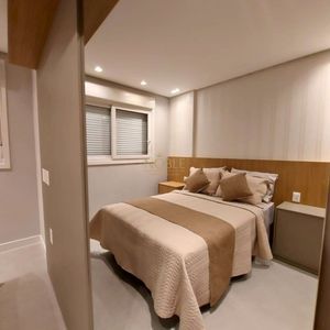 Apartamento com 108m², 3 dormitórios, 1 suíte, 2 vagas no Maui Residencial em Torres para Comprar