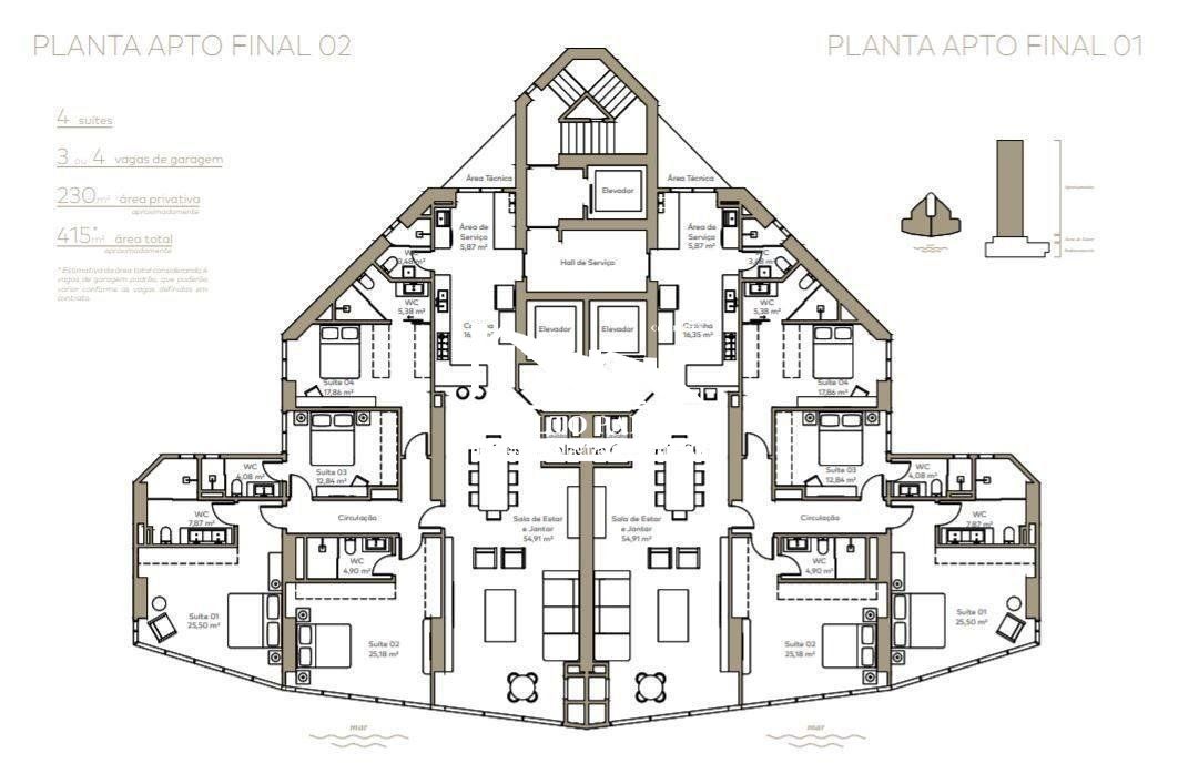 Apartamento, 4 quartos, 230 m² - Foto 14