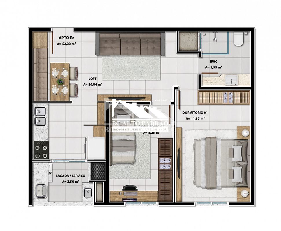 Apartamento, 2 quartos, 84 m² - Foto 26