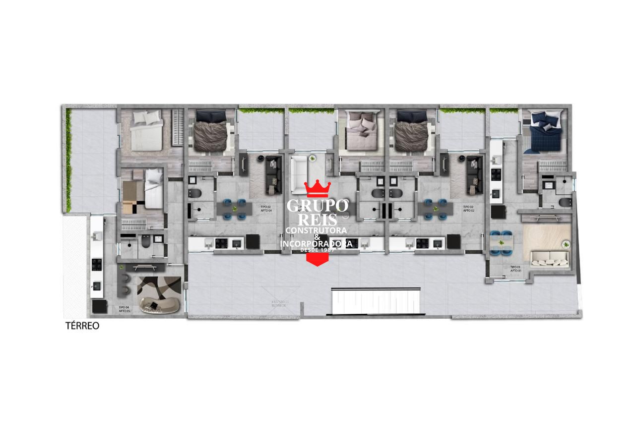 Apartamento, 1 quarto, 32 m² - Foto 23