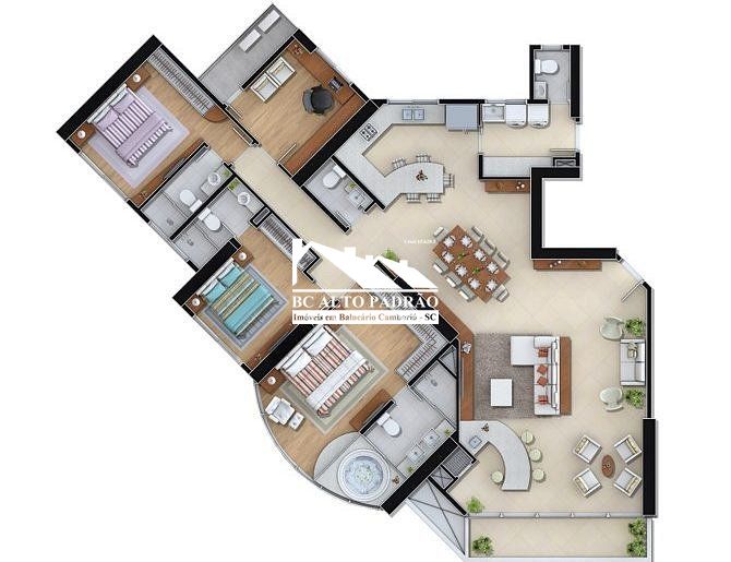 Apartamento à venda com 4 quartos, 230m² - Foto 9