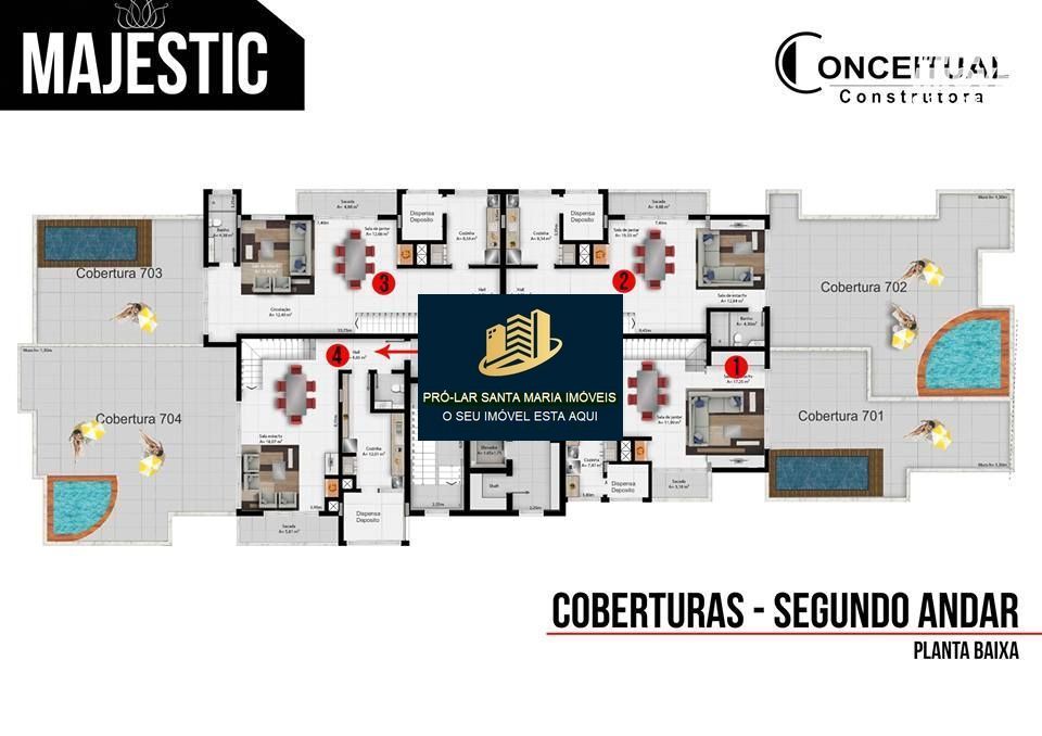 Apartamento à venda com 4 quartos, 267m² - Foto 3