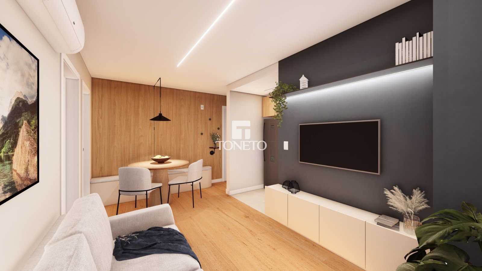 Apartamento à venda com 2 quartos, 75m² - Foto 3