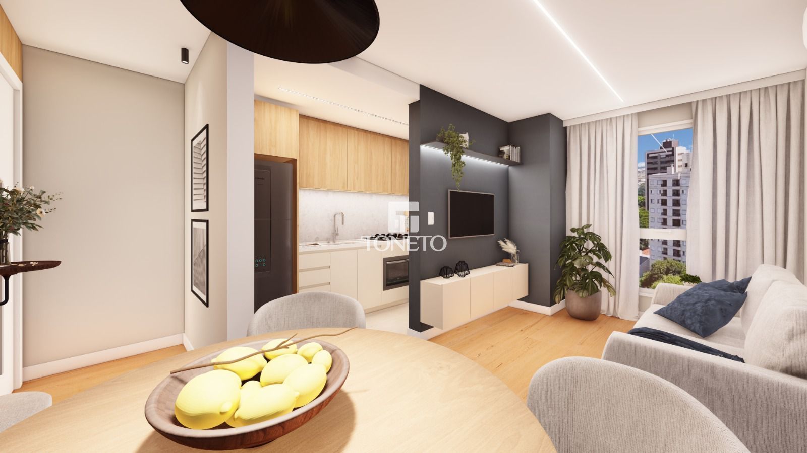 Apartamento à venda com 2 quartos, 75m² - Foto 2