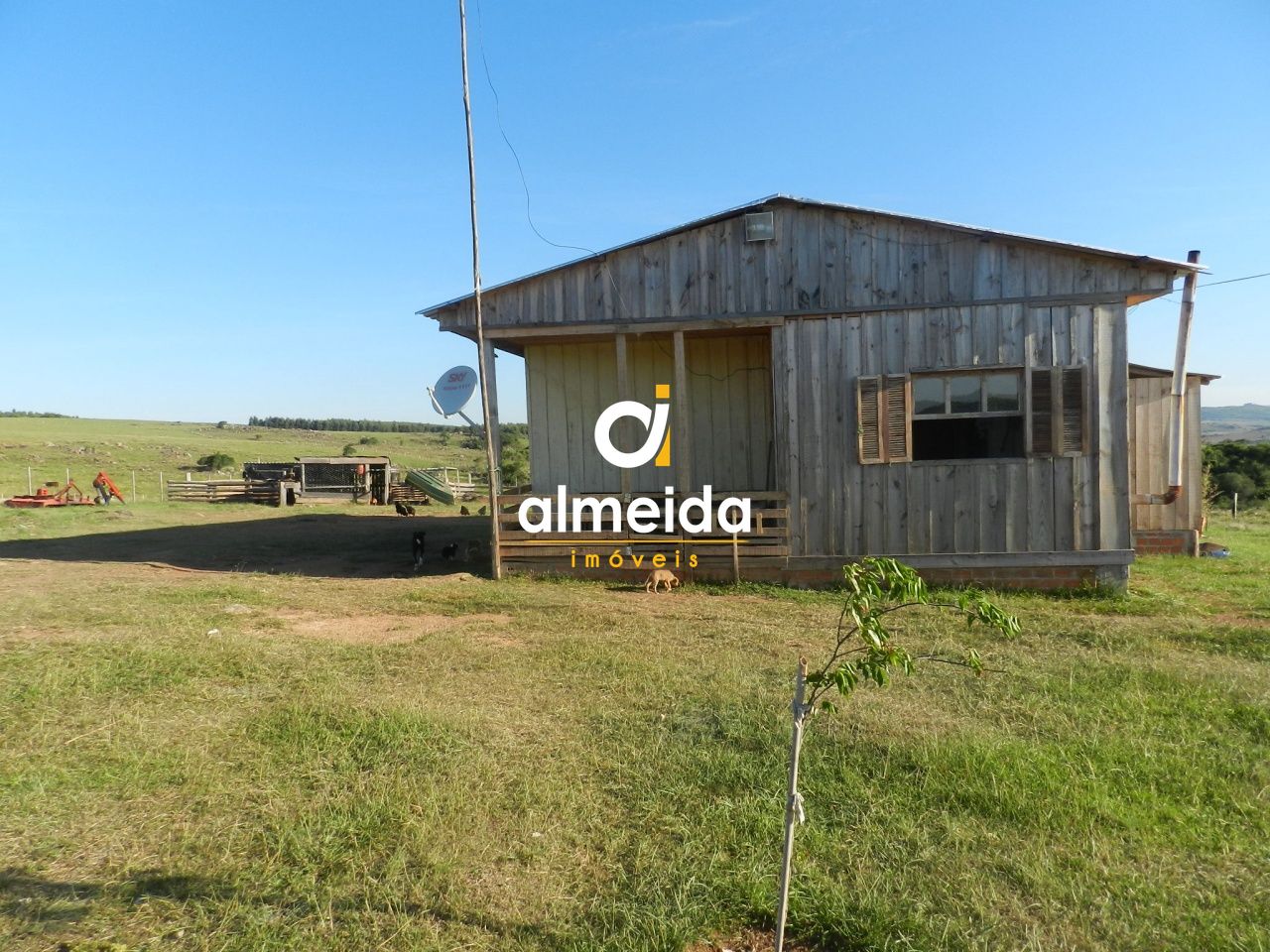 Campo 2 dormitórios à venda zona rural são sepé/rs
