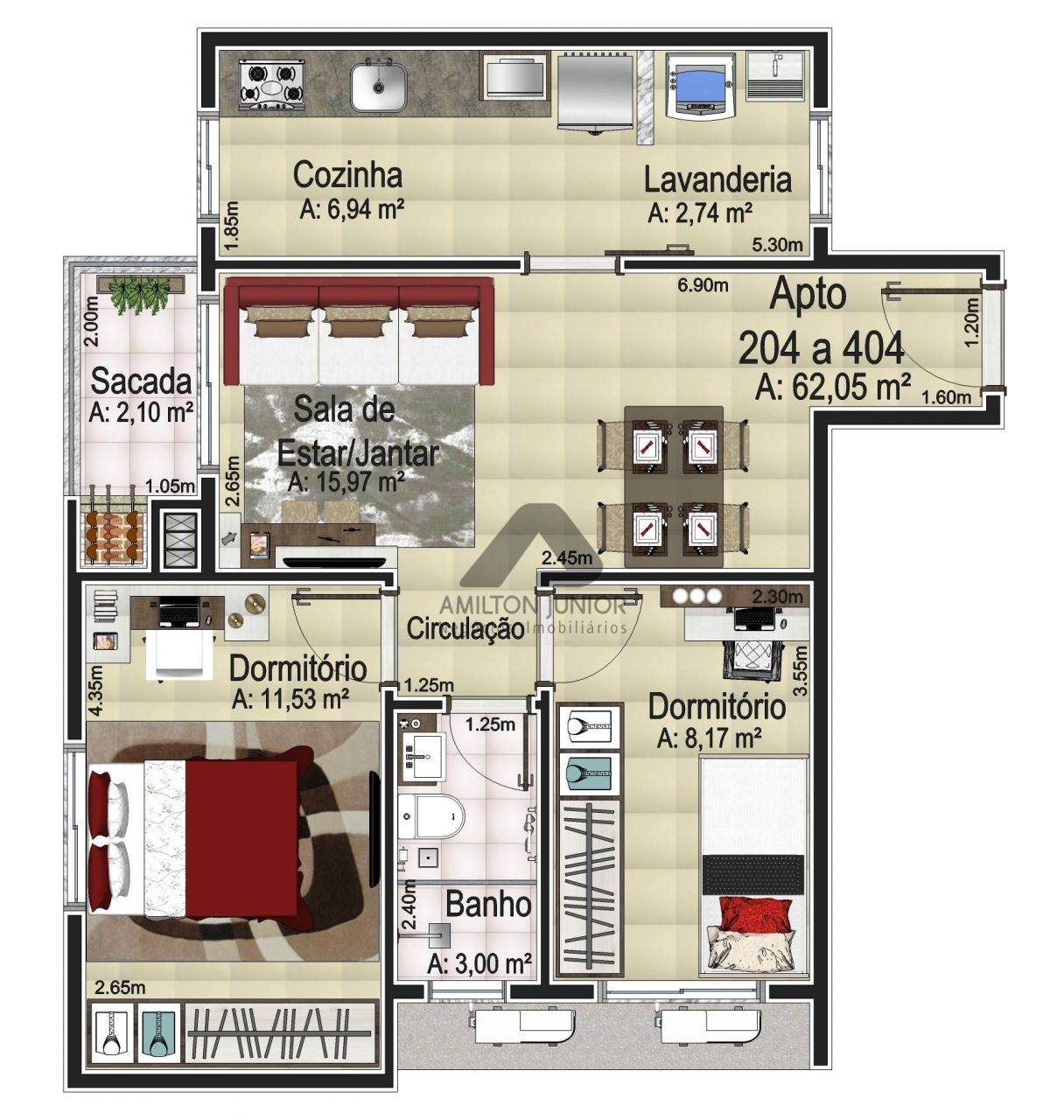 Apartamento à venda com 2 quartos, 65m² - Foto 15