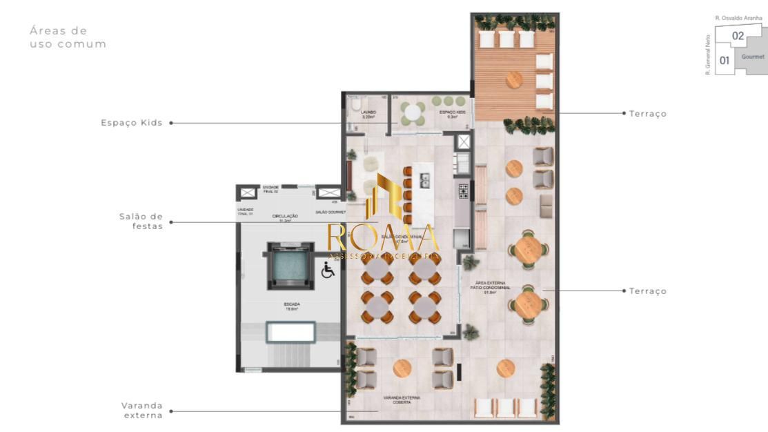 Apartamento, 2 quartos, 74 m² - Foto 9