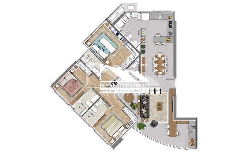 Apartamento à venda com 3 quartos, 212m² - Foto 22