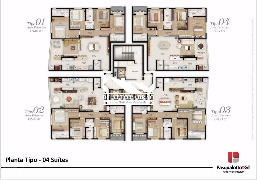 Apartamento à venda com 4 quartos, 143m² - Foto 7