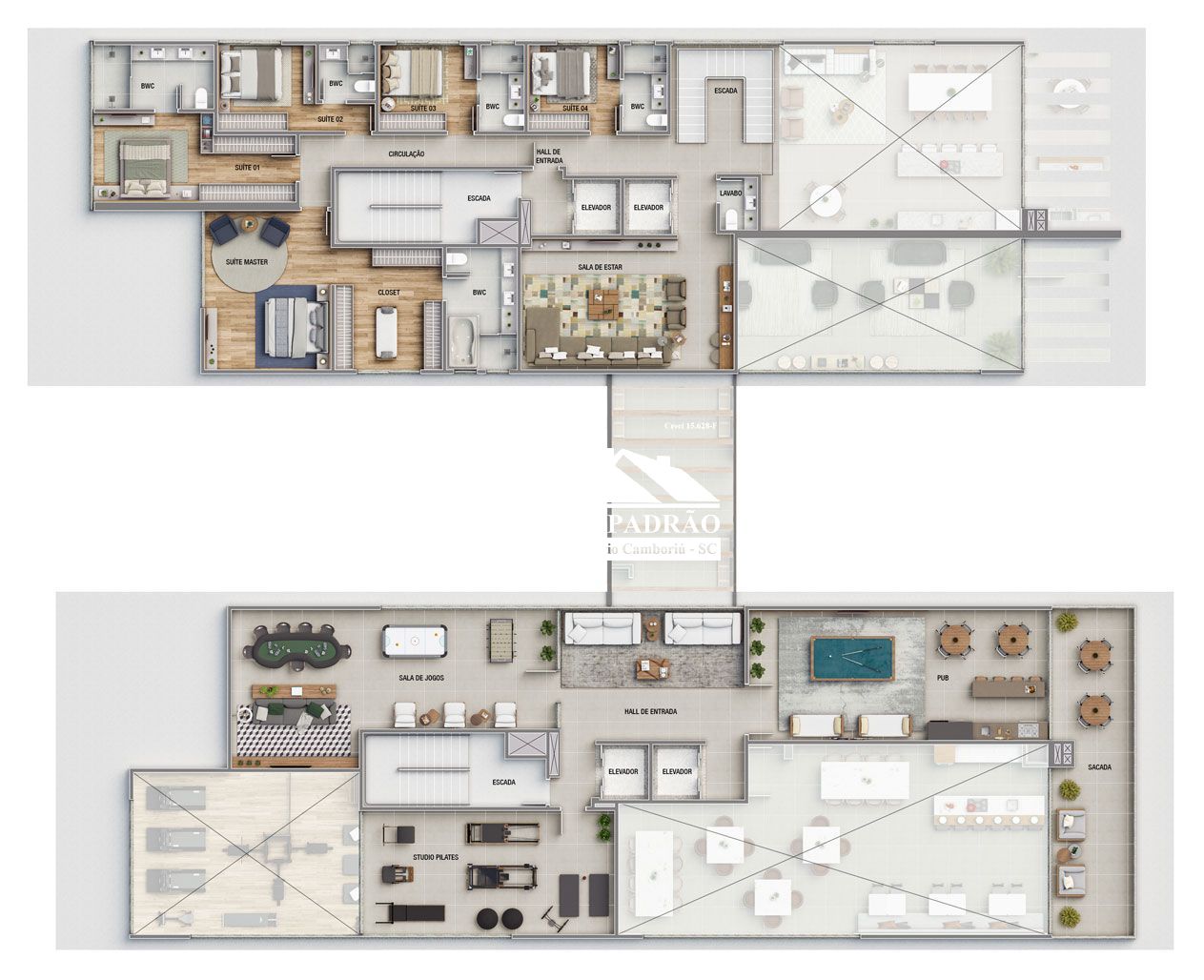 Cobertura, 4 quartos, 337 m² - Foto 11