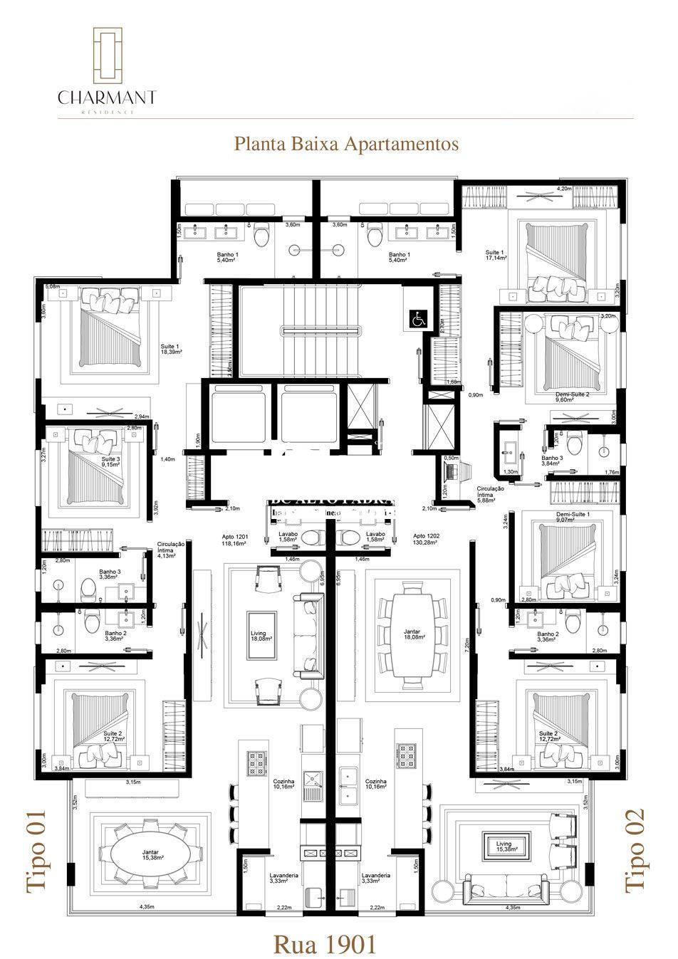 Apartamento, 4 quartos, 131 m² - Foto 40