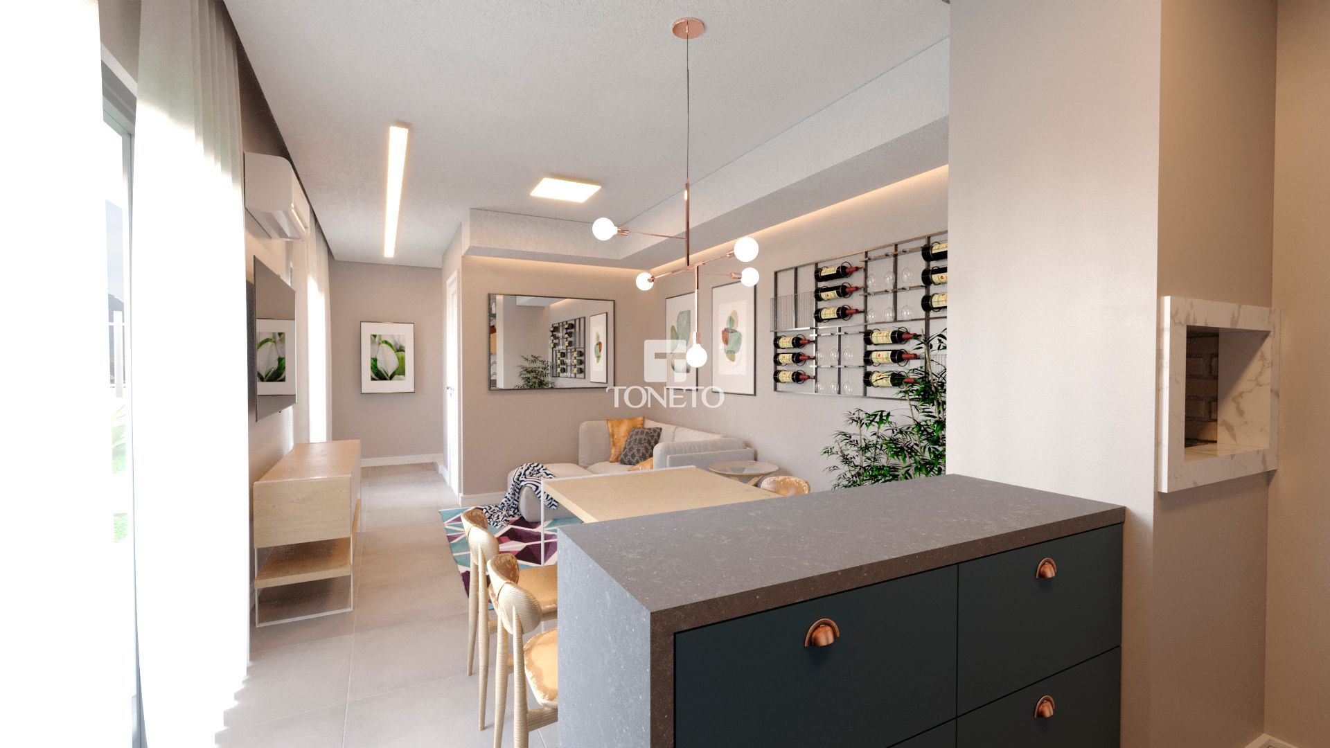 Casa, 2 quartos, 84 m² - Foto 6