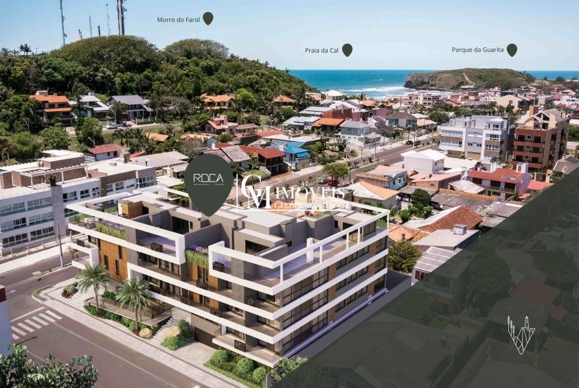 apartamento 3 dormitórios na Praia da Cal Torres RS