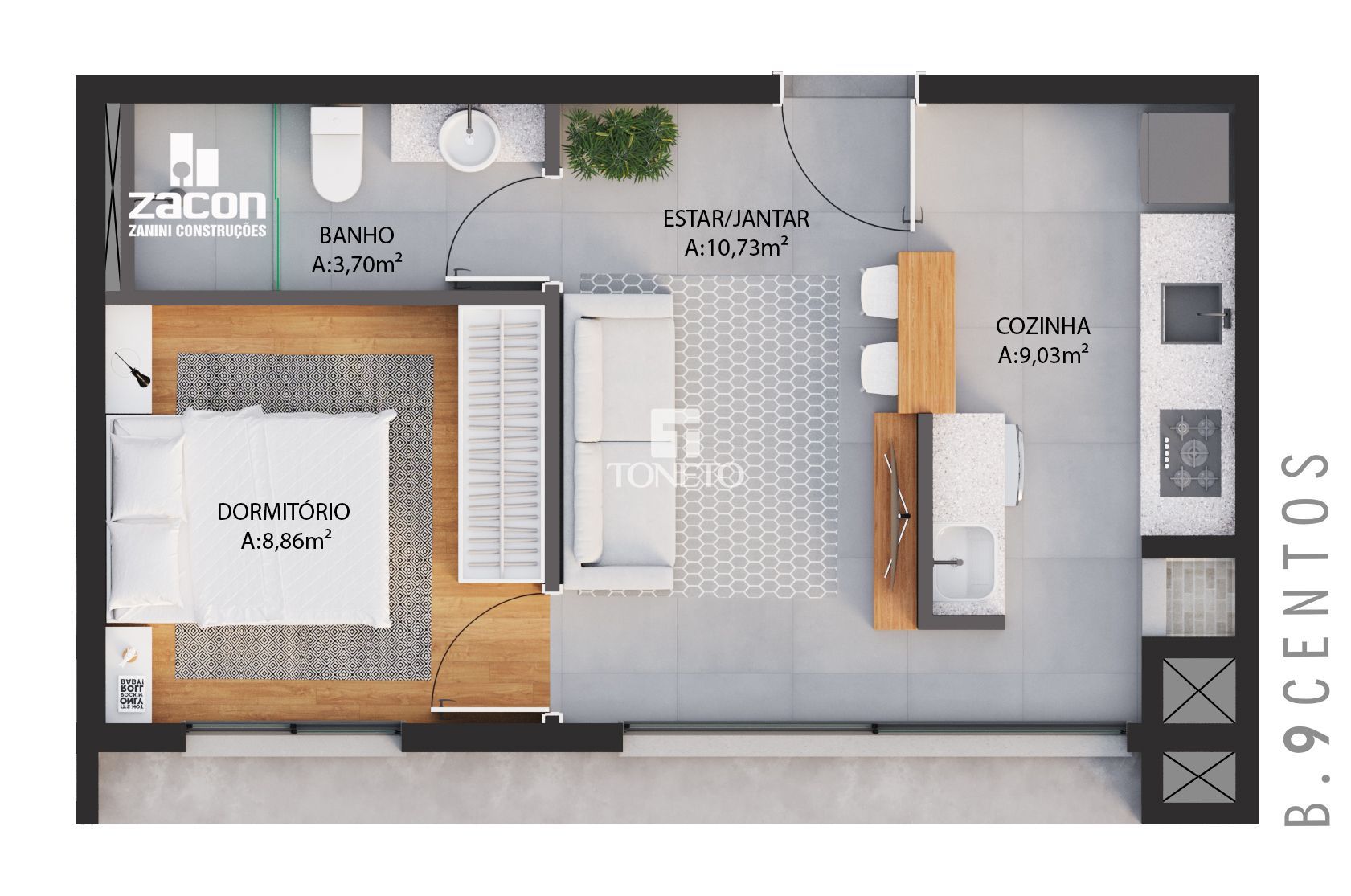 Apartamento à venda com 2 quartos, 66m² - Foto 26