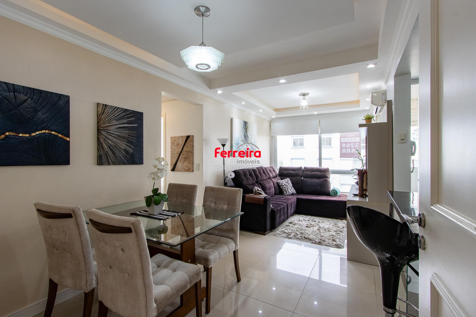 APARTAMENTO MOBILIADO PARA VENDA , 71m², 3 QUARTOS (1 SUITE), 01 VAGA ESCRITURADA - BAIRRO CAVALHADA