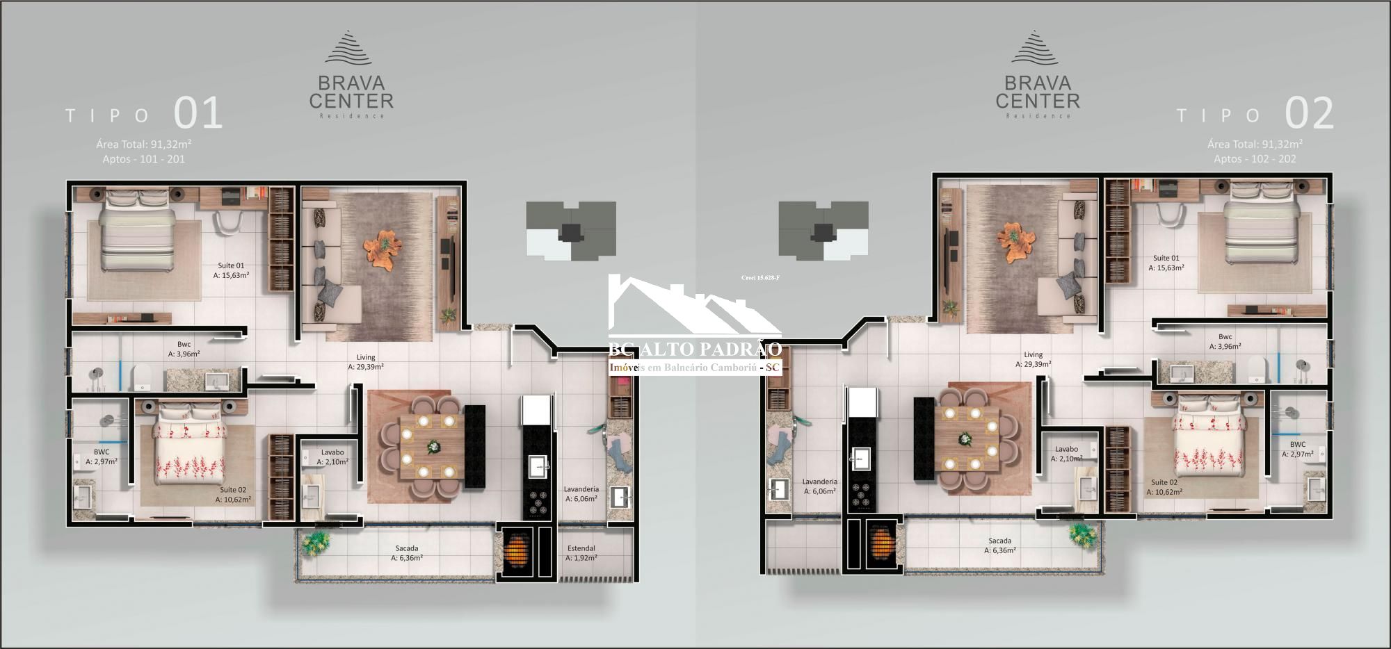 Cobertura, 4 quartos, 91 m² - Foto 11