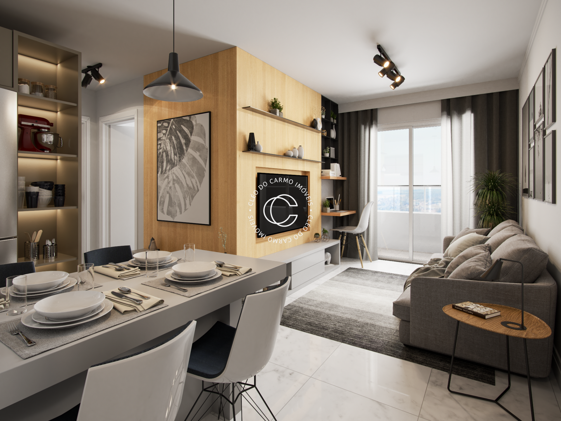 Apartamento à venda com 2 quartos, 60m² - Foto 7