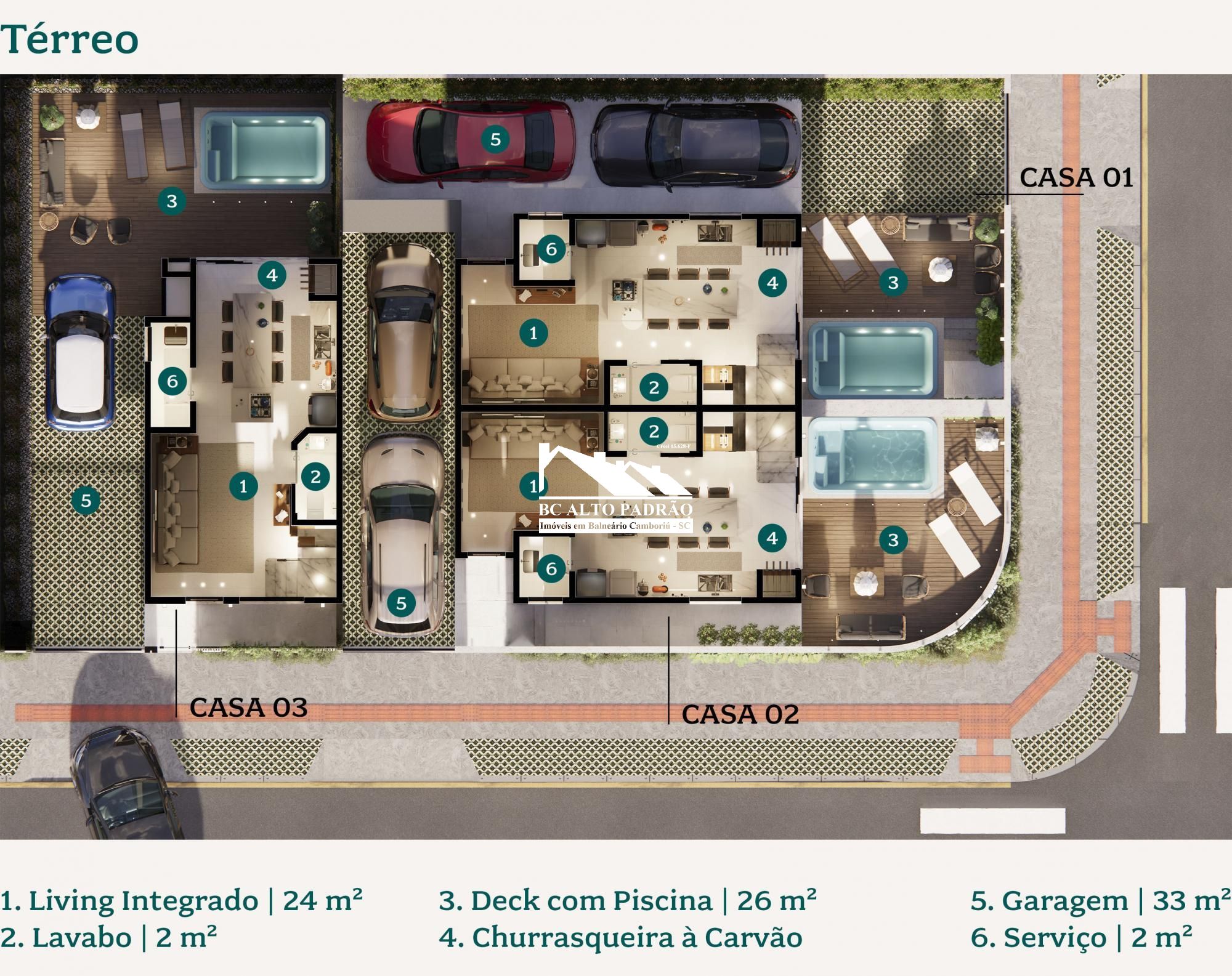 Casa, 3 quartos, 182 m² - Foto 7