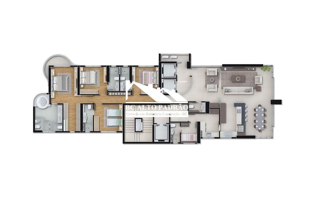 Apartamento à venda com 4 quartos, 237m² - Foto 23