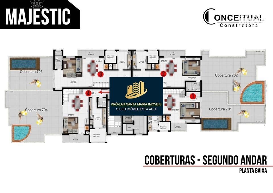 Apartamento à venda com 4 quartos, 324m² - Foto 3