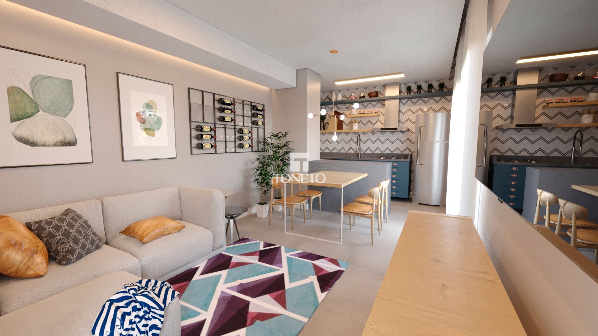 Casa, 2 quartos, 84 m² - Foto 4