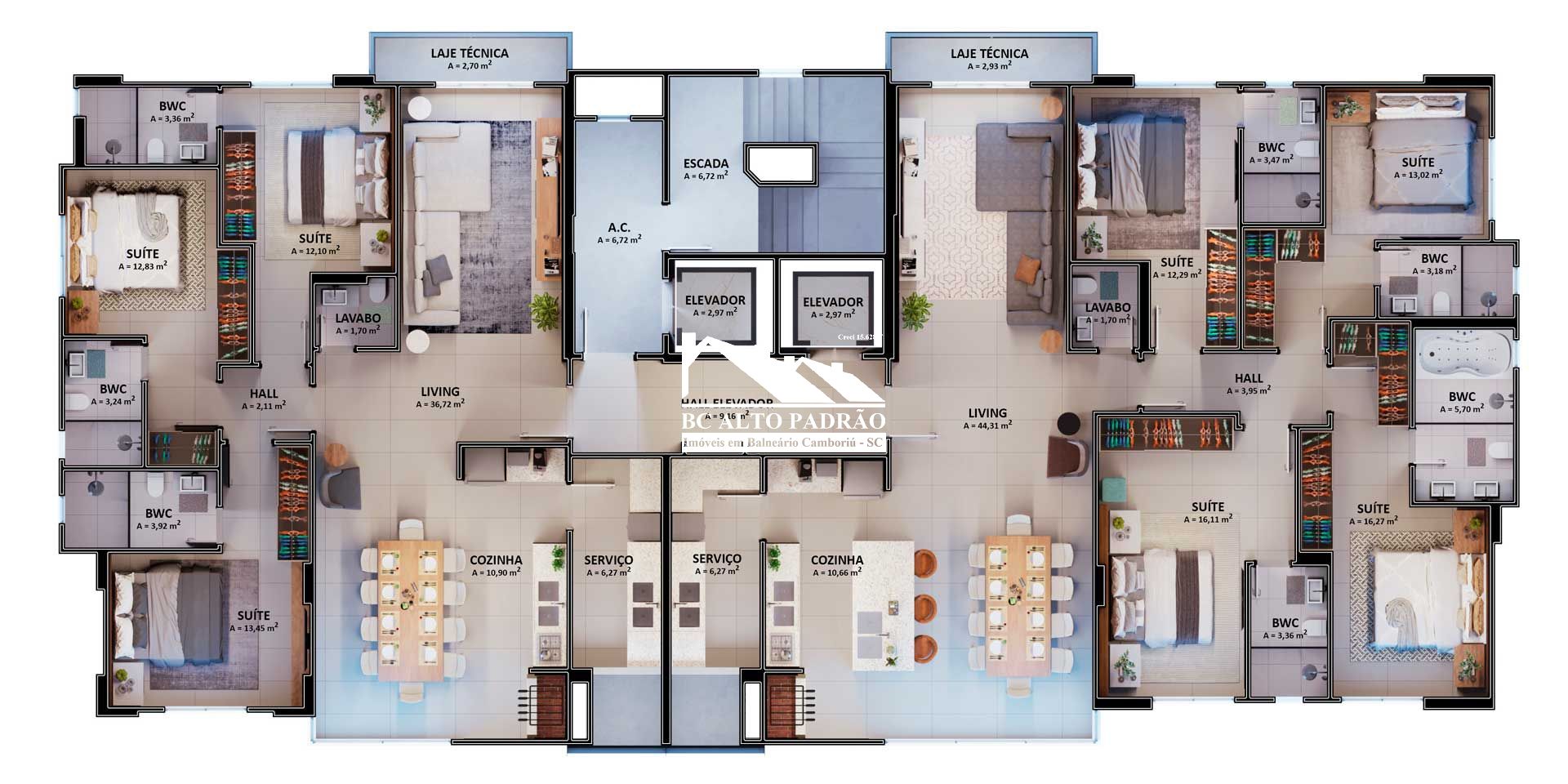 Apartamento, 4 quartos, 159 m² - Foto 20