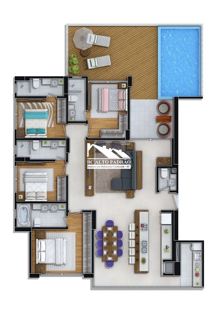 Apartamento à venda com 4 quartos, 137m² - Foto 17