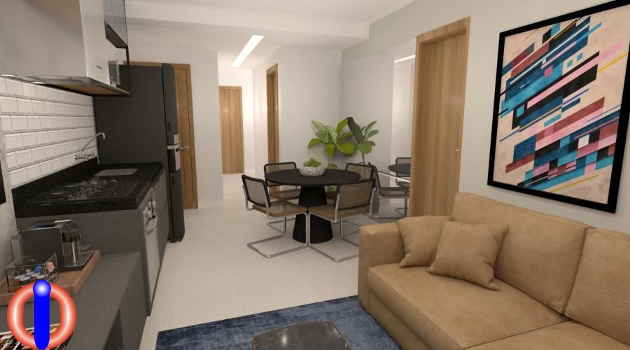 Apartamento à venda com 2 quartos, 55m² - Foto 6