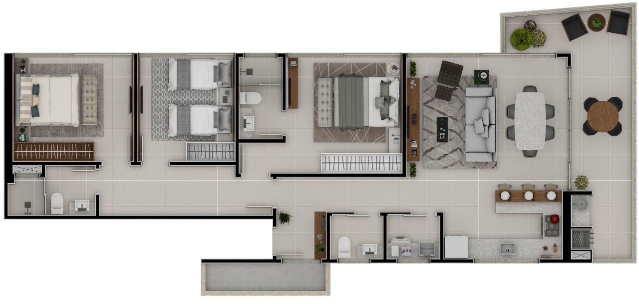 Apartamento, 3 quartos, 110 m² - Foto 21