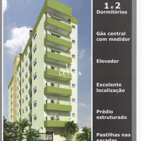 Apartamento com 1 Dormitórios à venda, 46 m² por R$ 231.752,00