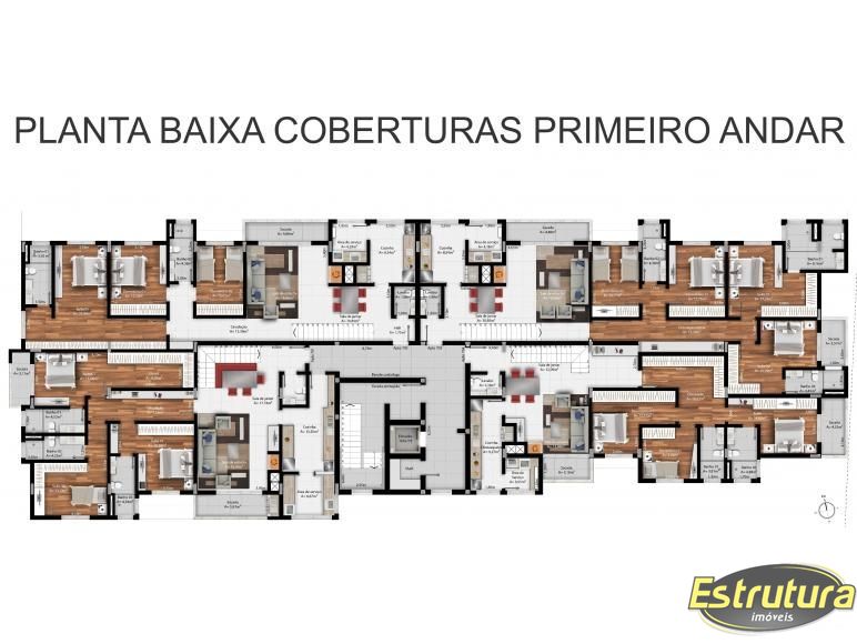 Cobertura com 4 Dormitórios à venda, 343 m² por R$ 1.490.000,00