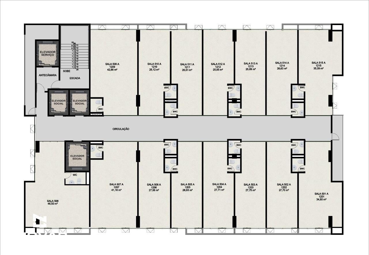 Apartamento, 1 quarto, 37 m² - Foto 7