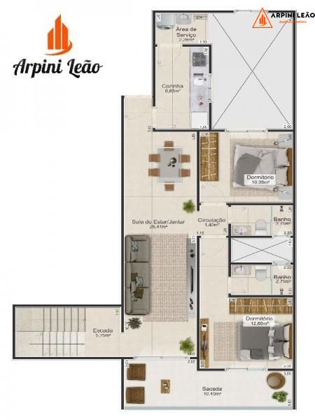 Apartamento à venda com 4 quartos, 196m² - Foto 26