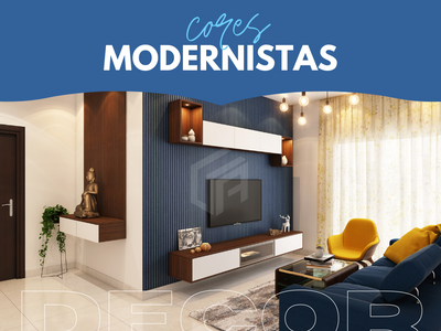 Tons modernistas para você usar em ambientes de sua casa