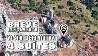 Breve lançamento quatro suítes frente ao parque