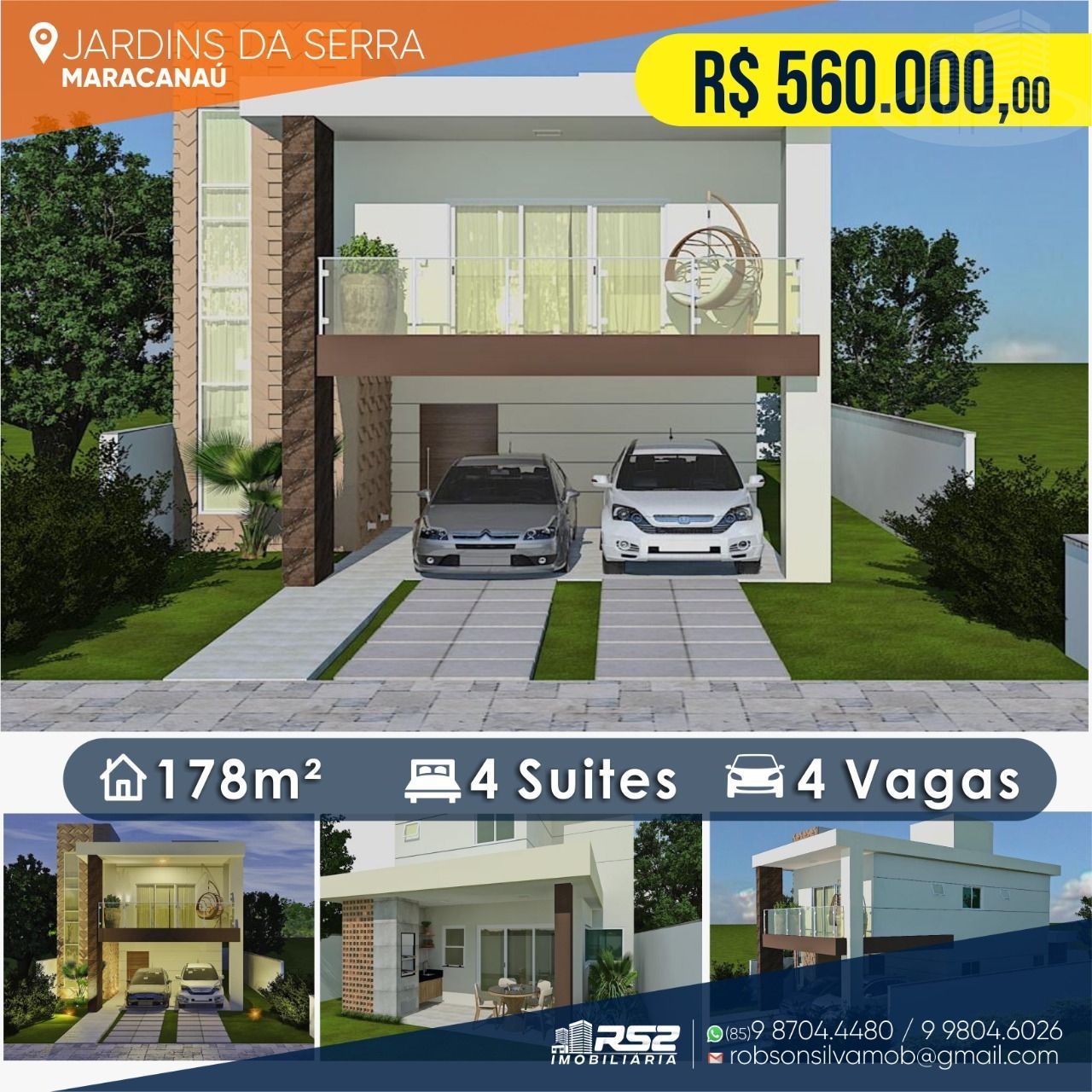 Casa de Condomínio à venda com 3 quartos, 178m² - Foto 9