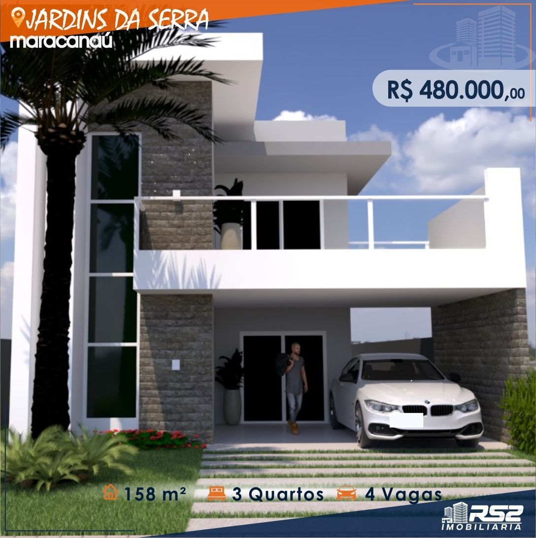Casa de Condomínio à venda com 4 quartos, 158m² - Foto 1