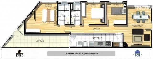 Apartamento à venda com 3 quartos, 93m² - Foto 4