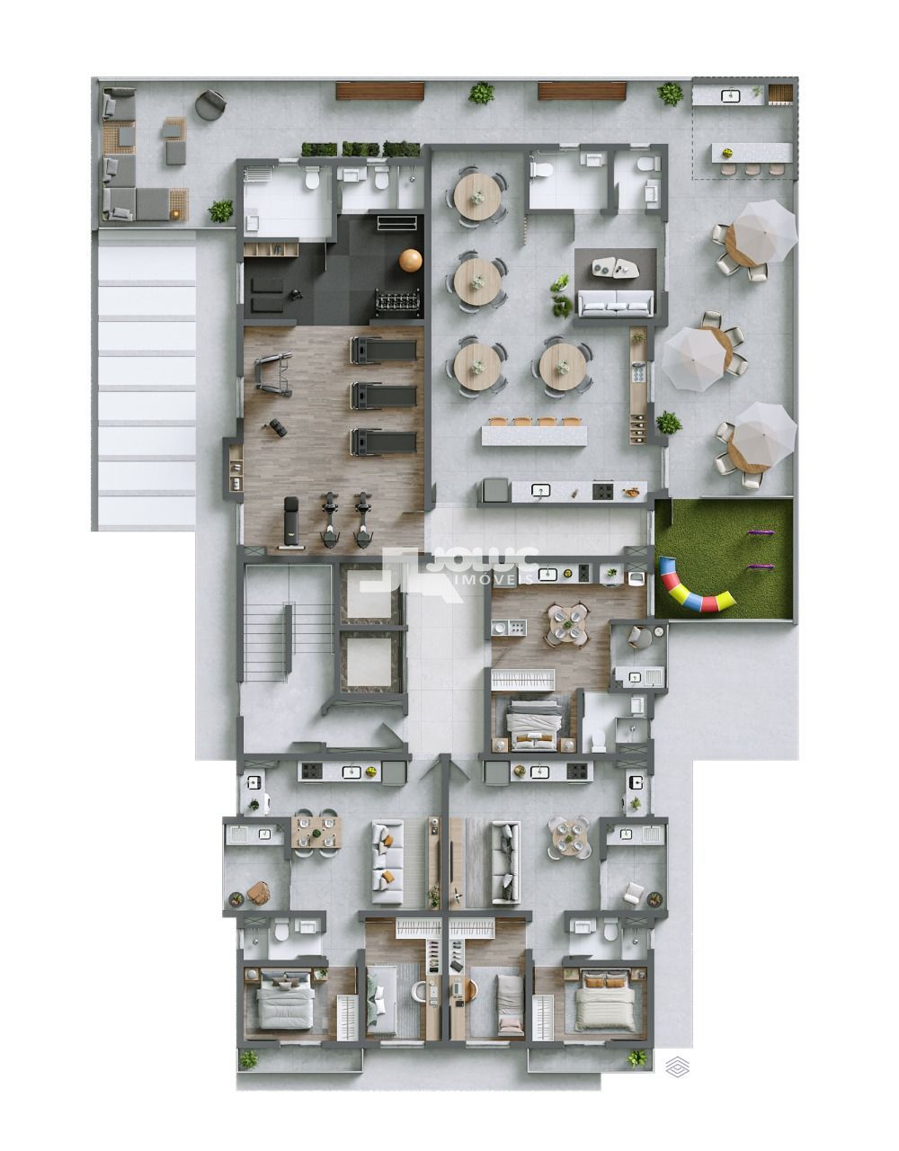 Apartamento, 1 quarto, 37 m² - Foto 16