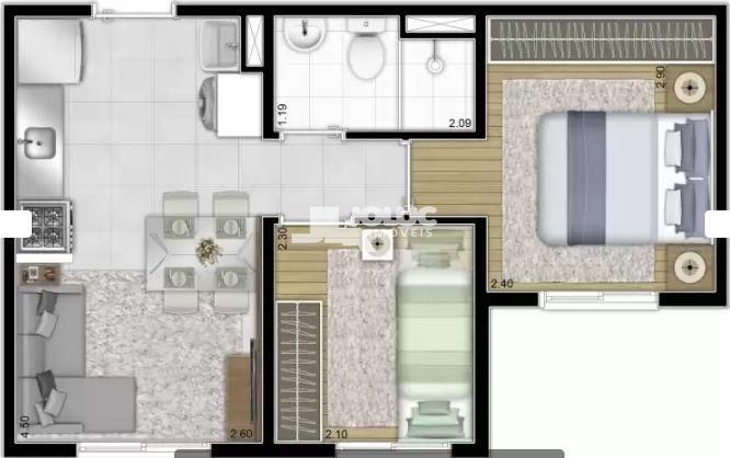 Apartamento, 2 quartos, 32 m² - Foto 20