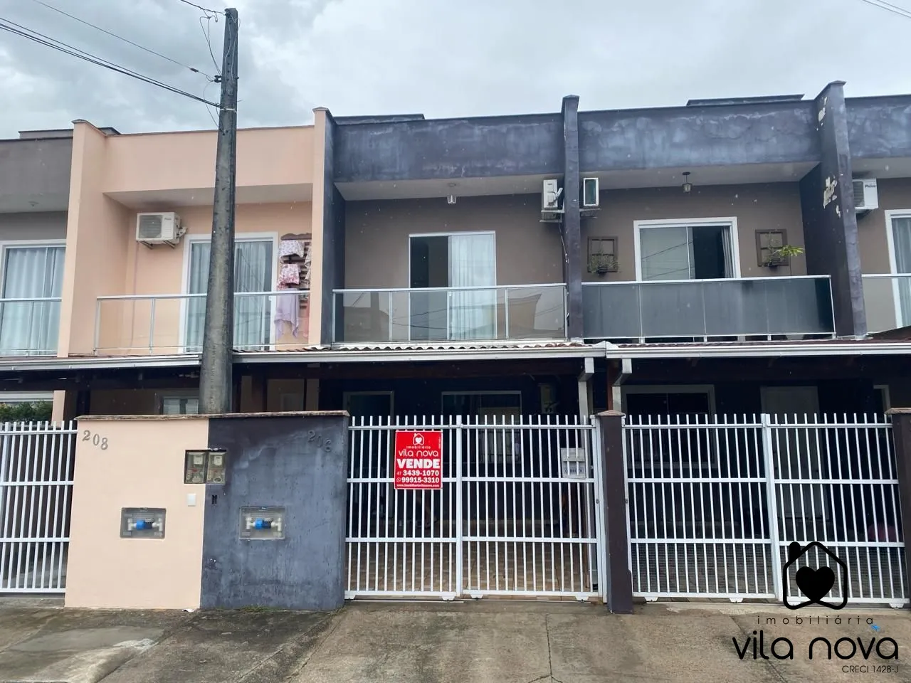 Sobrado Geminado à venda no Vila Nova - Joinville - SC