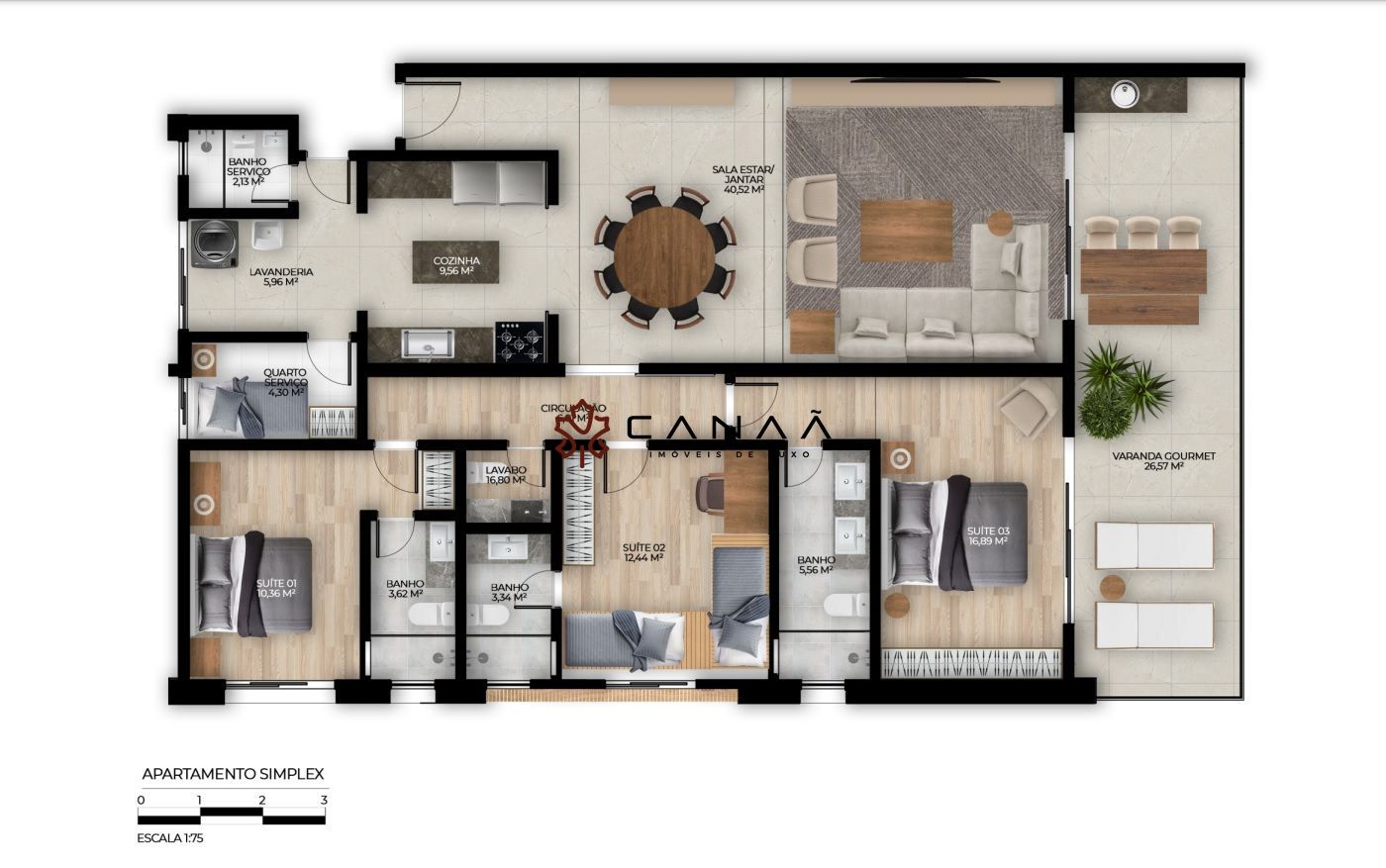 Casa de Condomínio à venda com 3 quartos, 171m² - Foto 12