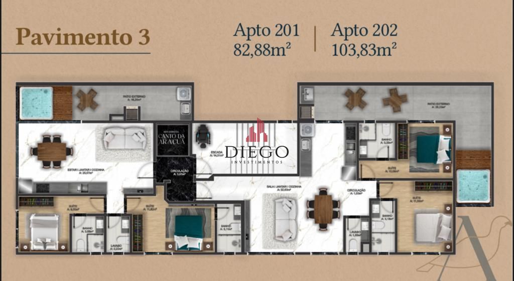 Apartamento, 3 quartos, 83 m² - Foto 6
